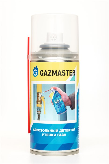 Детектор утечки газа аэрозольный"GAZMASTER", баллон 130 мл - фото 9680967