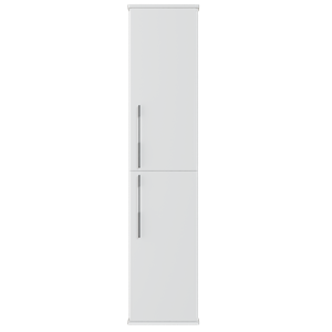 Пенал "КАМЕЛИЯ-36" Софт белый универсальный подвесной (2 створки) (360*1548*275)  (ПВХ)